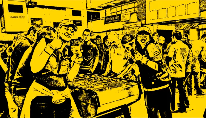 Tournoi de babyfoot festif pour entreprises à Angers